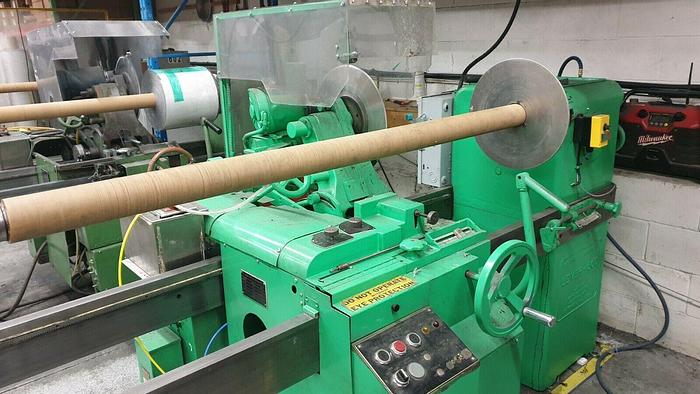 Used 85" LEVER MODEL 500 SINGLE KNIFE BOLONEY CUTTER W/ MISTER 14" DIAMETER