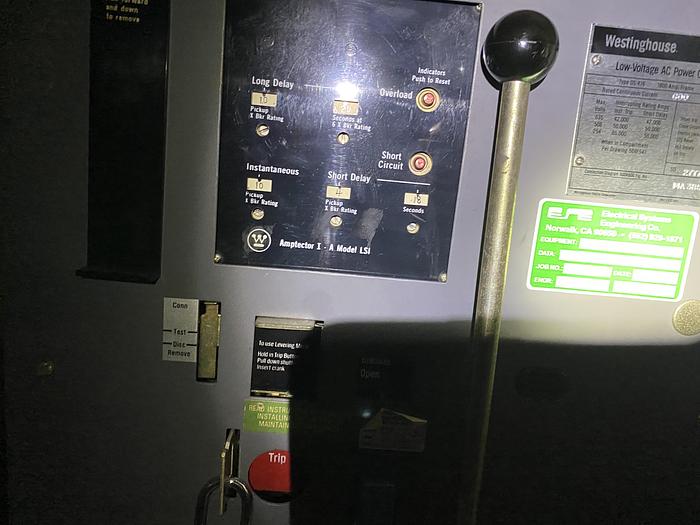 Used WESTINGHOUSE TRANSFORMER