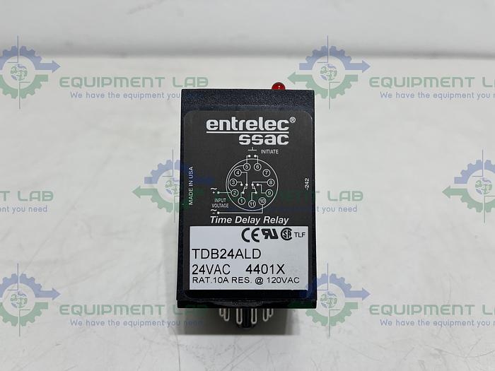 Entrelec SSAC  TDB24ALD Time Relay 24VAC