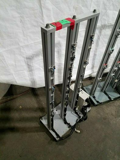 Used Keyence Amplifier Photoelectric Sensor Rack Pass Through Feed Control