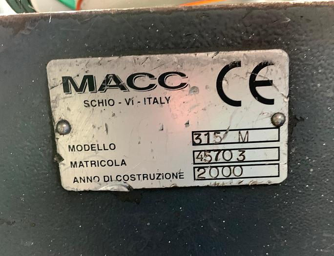 Buone Segatrice a Nastro Orizzontale Manuale MACC 315/M