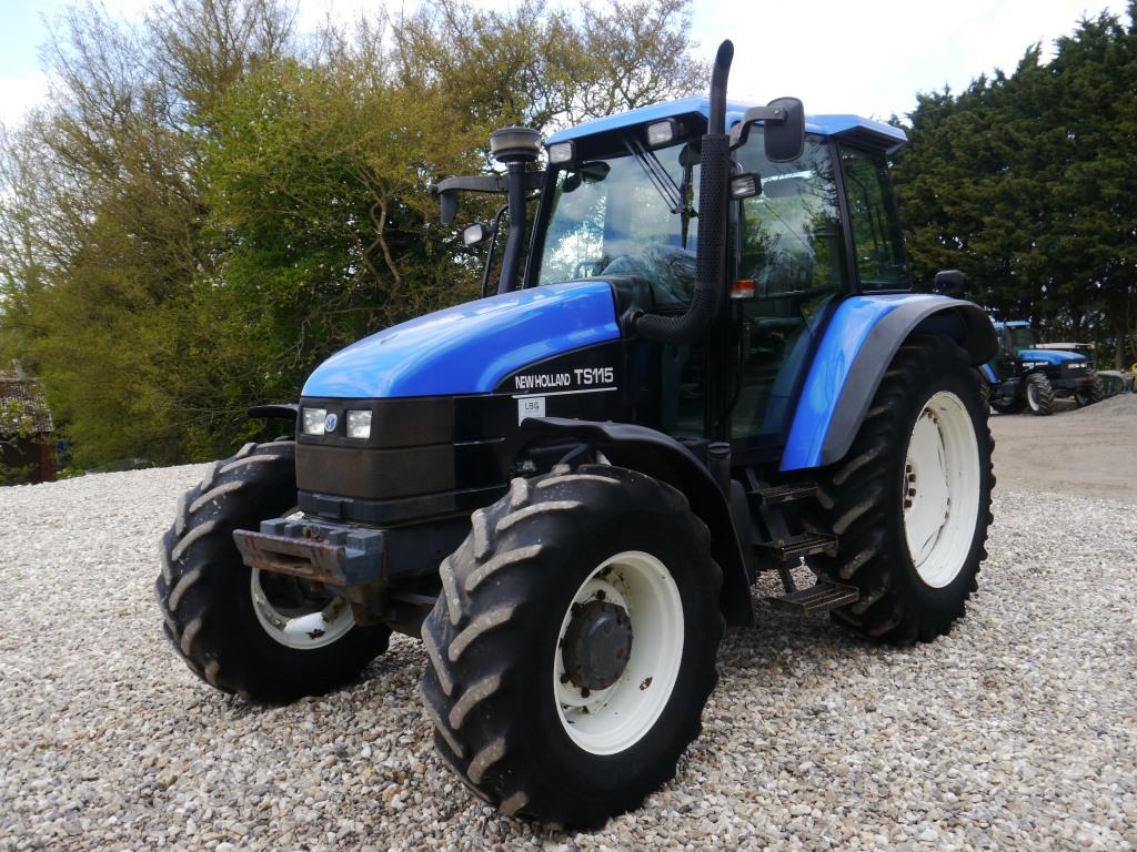 Used New Holland TS115 4wd Tractor