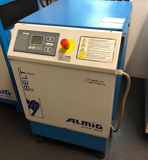 Used 2008 screw compressor ALMIG BELT 11-10