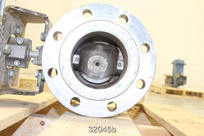 Used Neles Jamesbury R21CB04CCJK 4" V-Ball Control Valve #32045