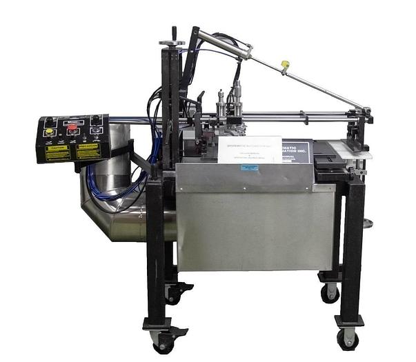 Used Systematic Automation 810-20 Semi-Automatic Screen Printer &amp; Manual USED (7517)R