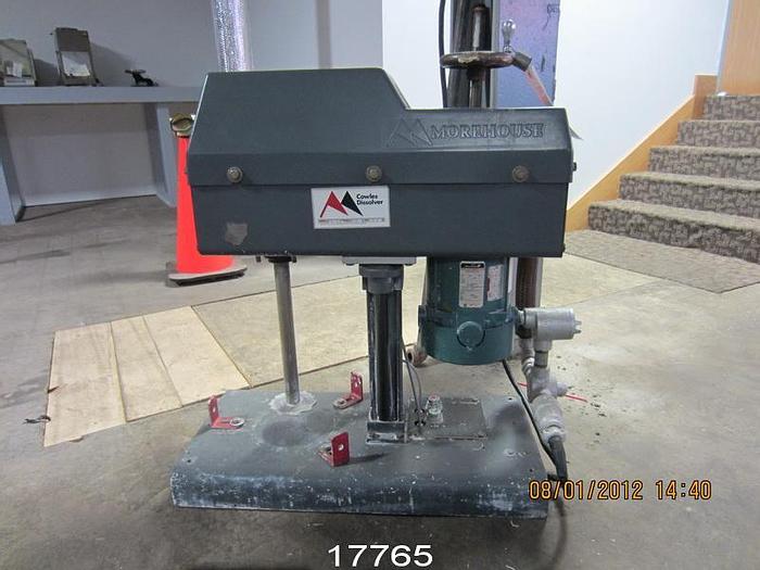 Used Cowles W-12-1.0 Cowles Dissolver, 0-9000 Rpm, 1 Hp, 3600 Rpm, 115/230 Volt Motor #17765