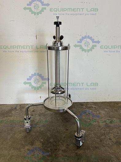 Used Pharmacia  BPG 140 / 500 Chromatography Column 8L 18-1113-08 4-40°C