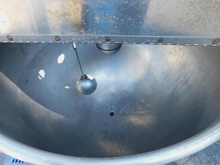 Used 100 GALLON B.H. HUBERT KETTLE - S/S - JACKETED