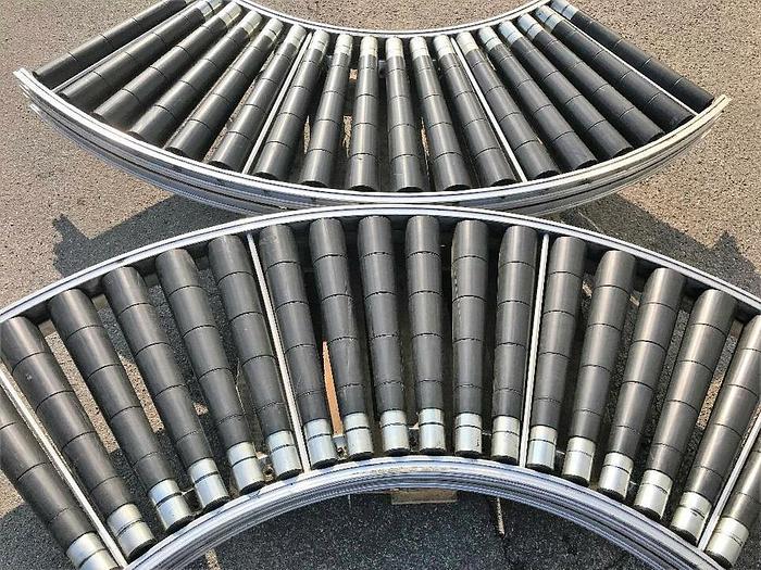 Gebraucht Rollenbahnkurve Kurvenförderer 90° 60cm breit