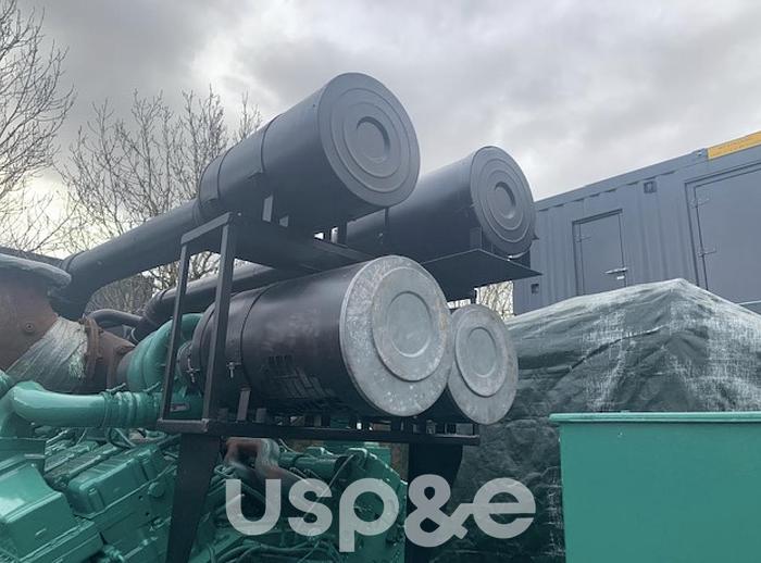 Used 2 MW 2010 Used Cummins QSK60-G6 Diesel Generator Sets