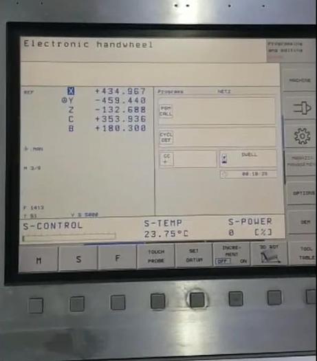 Used 2005 DMG / DMU 60P Hi-Dyn 5 Axis CNC