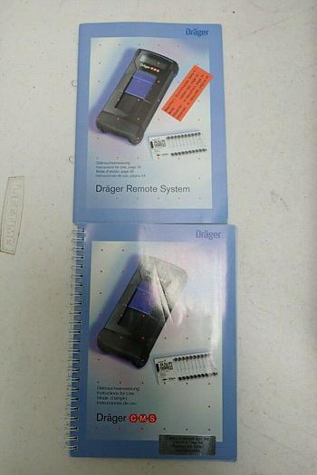 Used DRAGER Dräger CMS Remote System Emergency Response Kit w/ Case