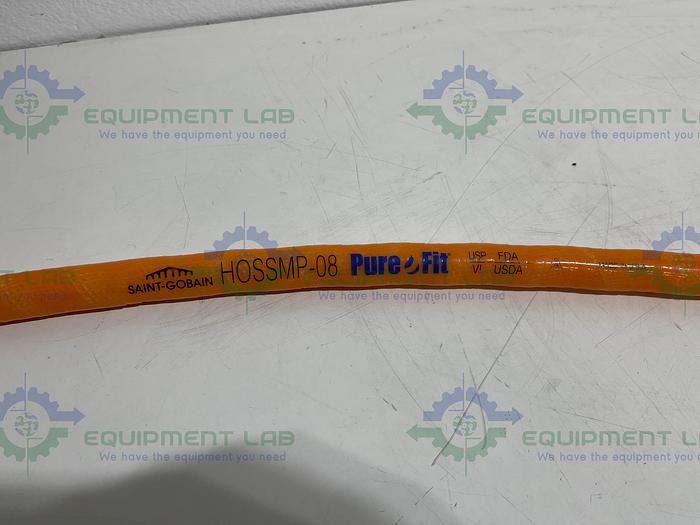 Used Saint Gobain  HOSSMP-08 Pure fit Hose w/ 1/2" Sanitary Fitting 150PSI at 20°C