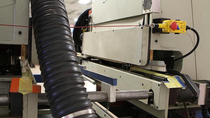 Used 2004 Friulmac CONTOURAMAT Double End Tenoner