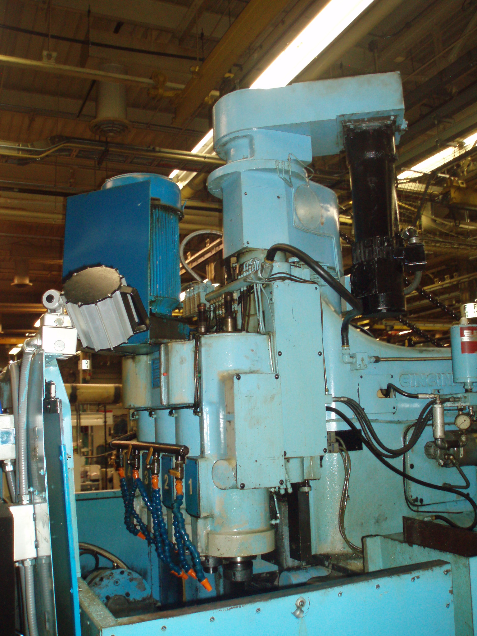Used 20" x 60" Cincinnati CNC 5 Axis Hydrotel 4 Spindle Vertical Mill