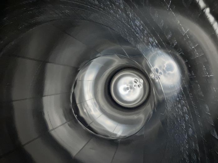 Used 50,000 GALLON MUELLER SILO TYPE STORAGE TANK - S/S - JACKETED (#9887)