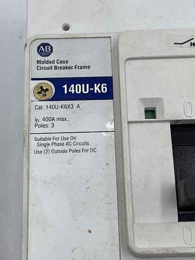 Used Allen-Bradley 140U-K6X3 A 