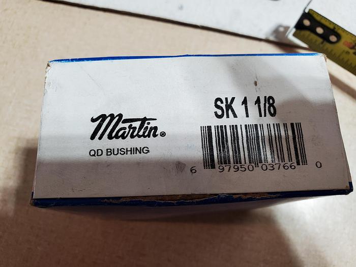 NIB MARTIN SK 1 1/8 QD BUSHING W/ BOLTS (BRA2)