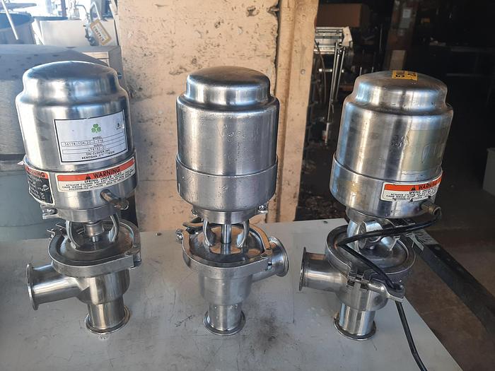 Used Valve, Shut-Off, 1-1/2", 316 Stainless Steel, Stainless Products, SP160 #S744669