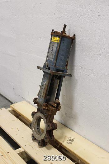 Used Dezurik 4" Air Operated Knife Gat #28509