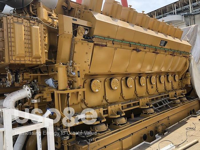 Used 46 MW 2013 New Caterpillar CAT 16CM32C Diesel Generator Sets