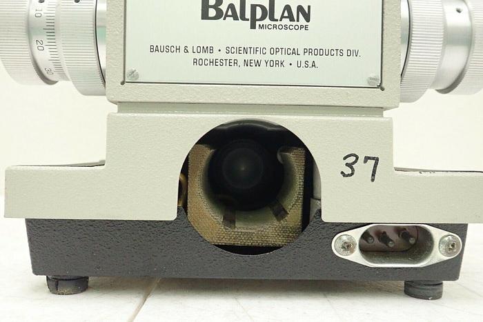 Used Bausch & Lomb 31-32-16 Balplan Microscope with 2 Objectives & 10X WF Eyepieces