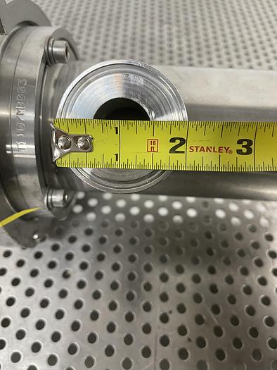 Used Tami Industries 2" Sanitary x 47.5" Crossflow Filtration Housing Column 145 PSI