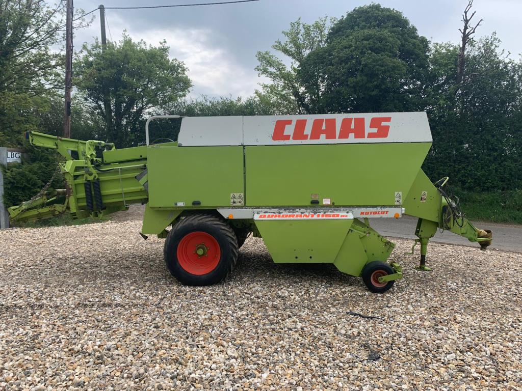 Used Claas Quadrant 1150 RC Square Baler