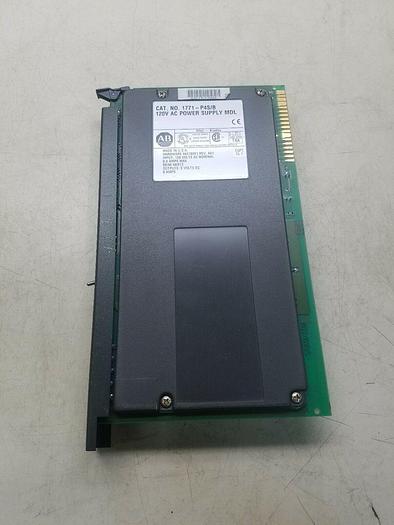 Used Allen Bradley 1771-P4S/B Power Supply Module Ser. B