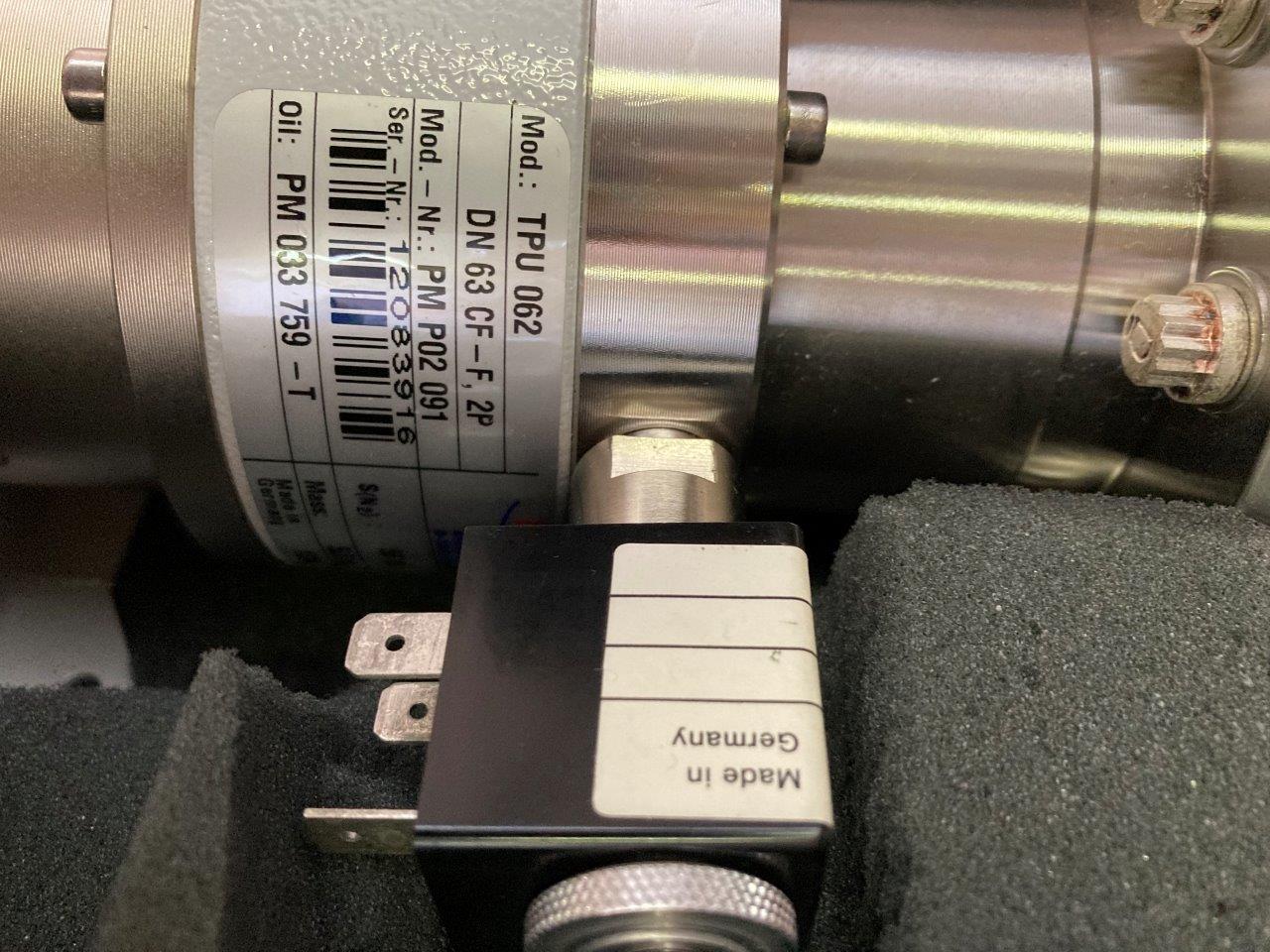 Used Balzers High Vacuum Residual Gas Analyser