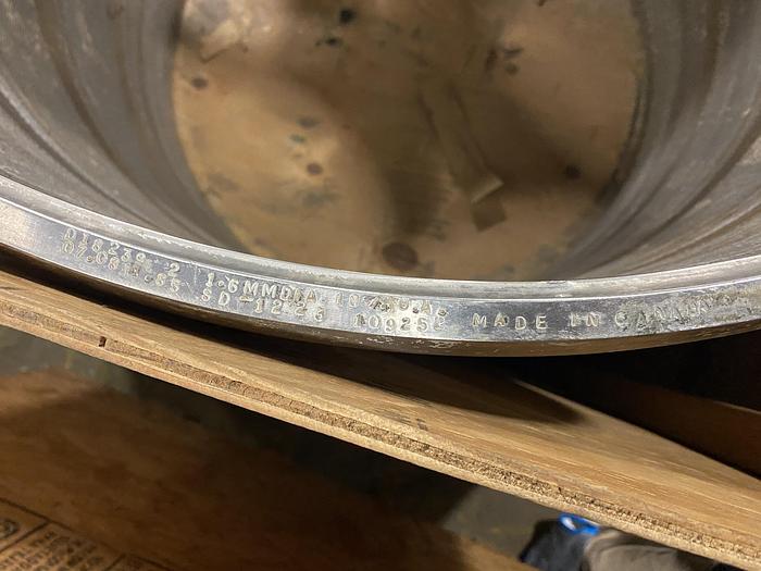 Used BLACK CLAWSON SCREEN BASKET UV-500