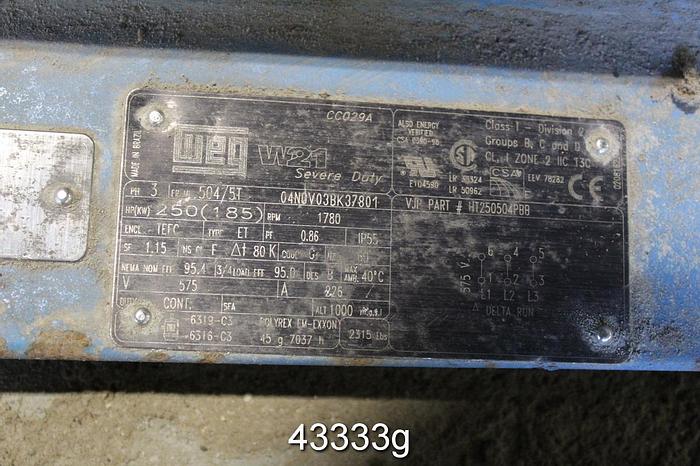 Used Hydraulic Unit for Thune Screw Press #43333