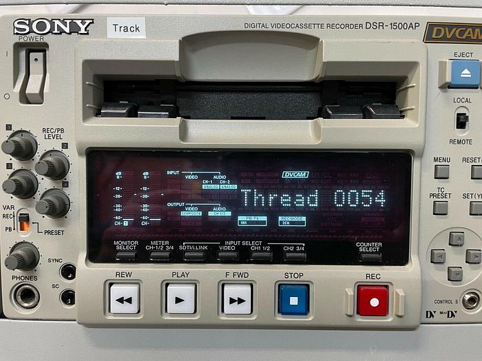Used Sony DSR-1500AP