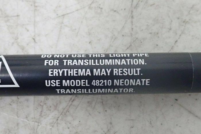 Used Welch Allyn 48740 Illuminator Light Source with Light Pipe & Power Cord