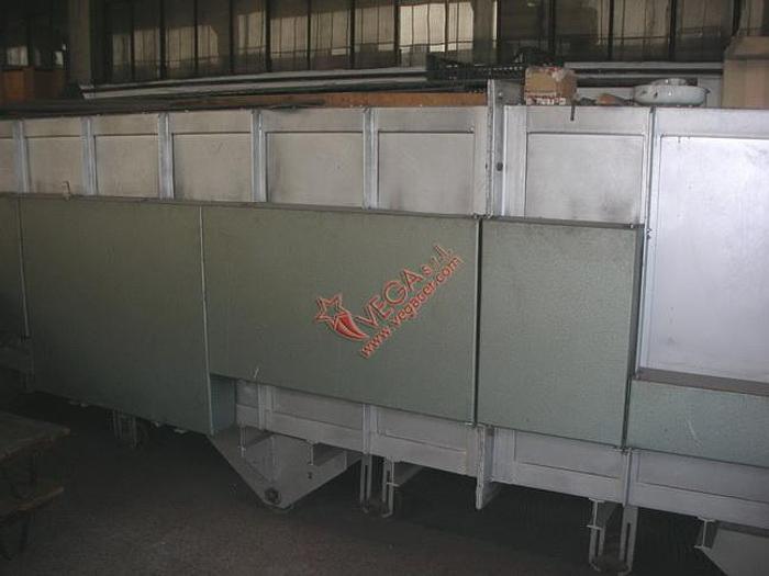 Used Hydraulic press RAM brand CM mod T 50 T.A. for plaster openable molds