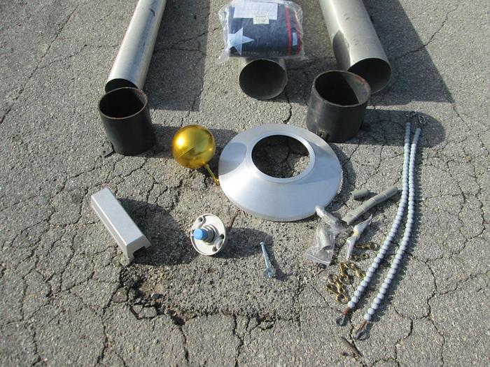 Used 55' Flag Pole and Flag