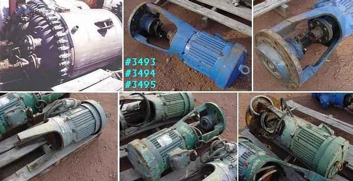 Used 200 GALLON REACTOR – T316L S/S – 100 PSI/FV-85 PSI JACKET