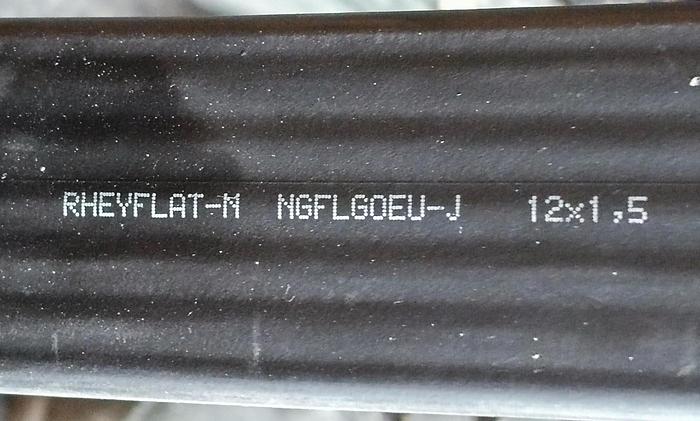 Gummi Flachkabel 12x1,5, RHEYFLAT-N NGFLGOEU-J, Nexans, neu