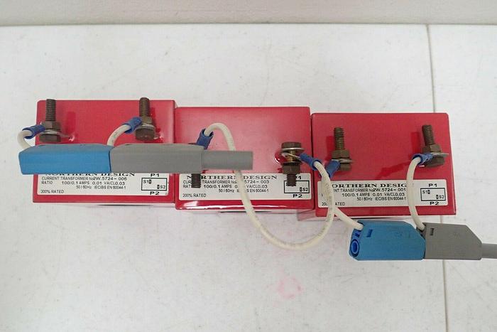 Used Northern Design No2W.5724 Current Transformer 100/0.1 A AMPS 0.01 VA/CLO.03