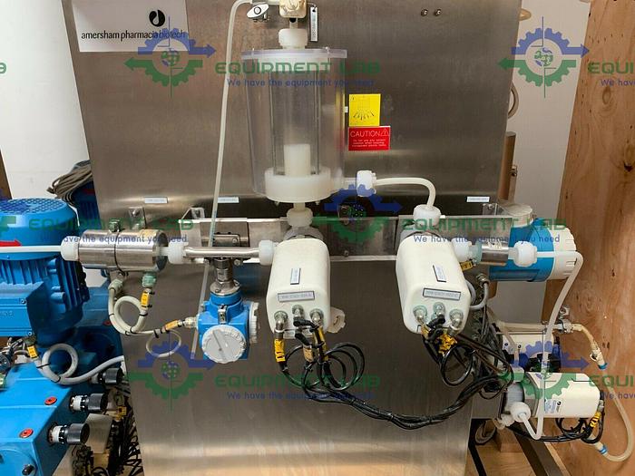 Used Amersham BioProcess System, Chromatography Skid w/ Promass 60AS04