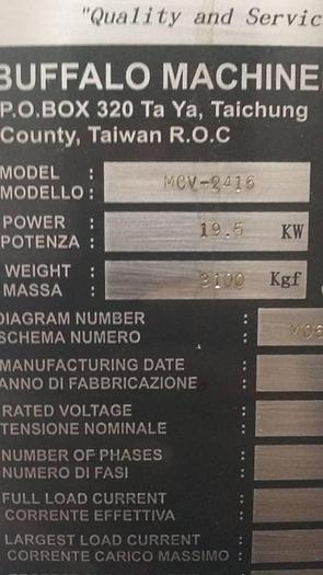 Used 2004 MICROCUT MCV-2416 CNC MILLING MACHINE