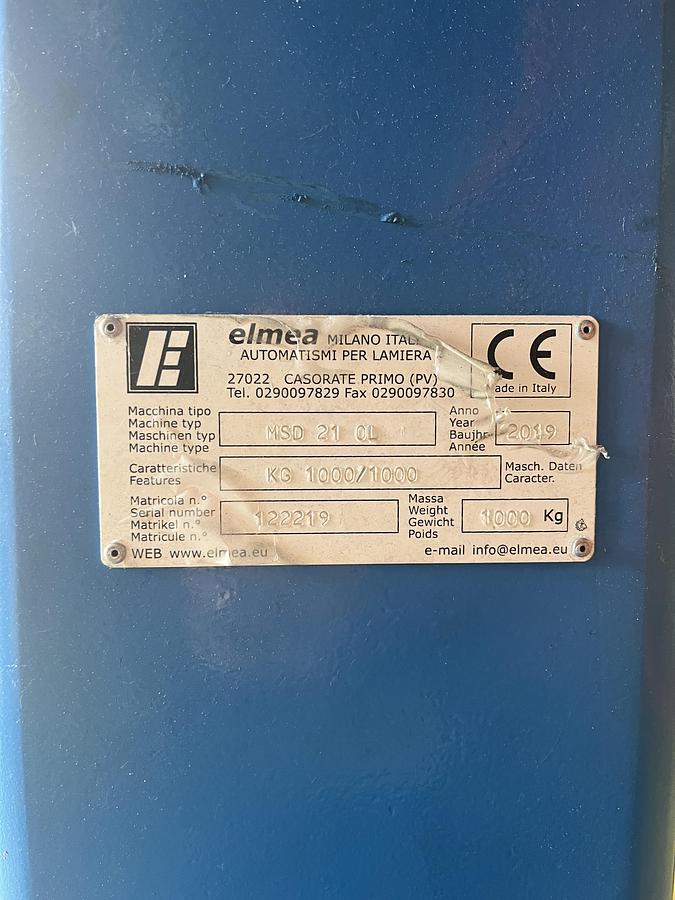 Ricondizionato MOTOSVOLGITORE DOPPIO "ELMEA" mod. MSD21OL