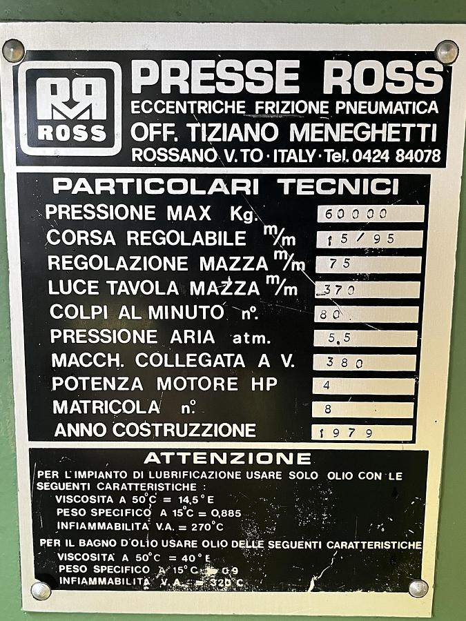 Ricondizionato ROSS T60R