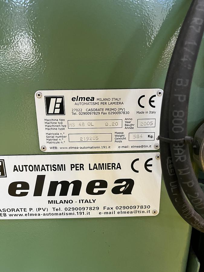 Usato MOTOSVOLGITORE ELMEA DA KG. 2000 mod. MS48OL