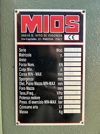 Ricondizionato MIOS T20FV CE – 1997