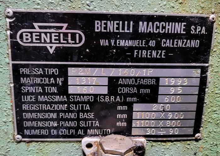 Usato BENELLI T160 DUE MONTANTI