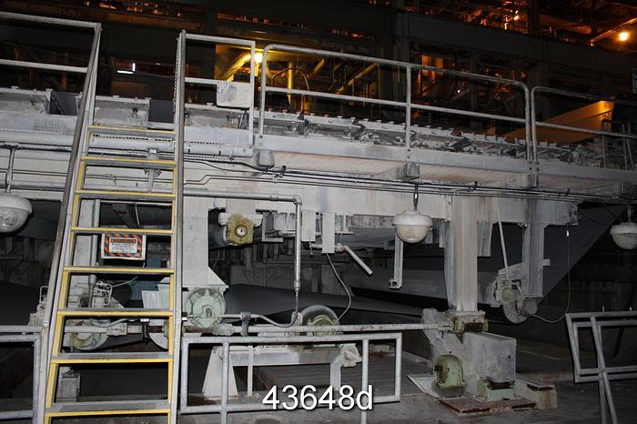 Used 238" Wire Width Complete Fourdrinier Paper Machine #43648