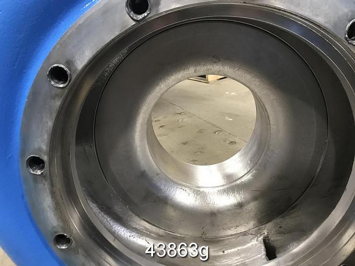 Used Goulds 3175 8x10x18 Pump, Stainless Steel Casing, 4-Vane Stainless Steel Impeller #43863