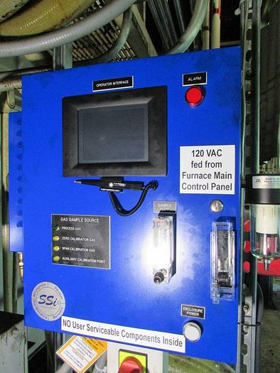 Used AFC Integral Quench Furnace, 36"W x 36"H x 48"L, Gas Fired, 1750°F