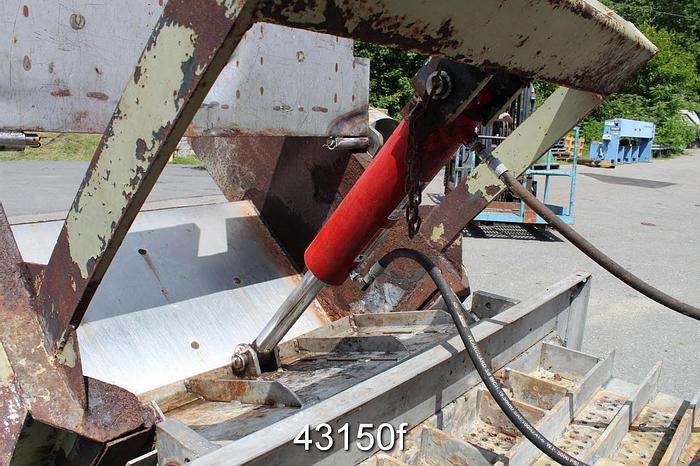 Used Rayfo DW100-78 Stainless Steel Rejects Compactor #43150